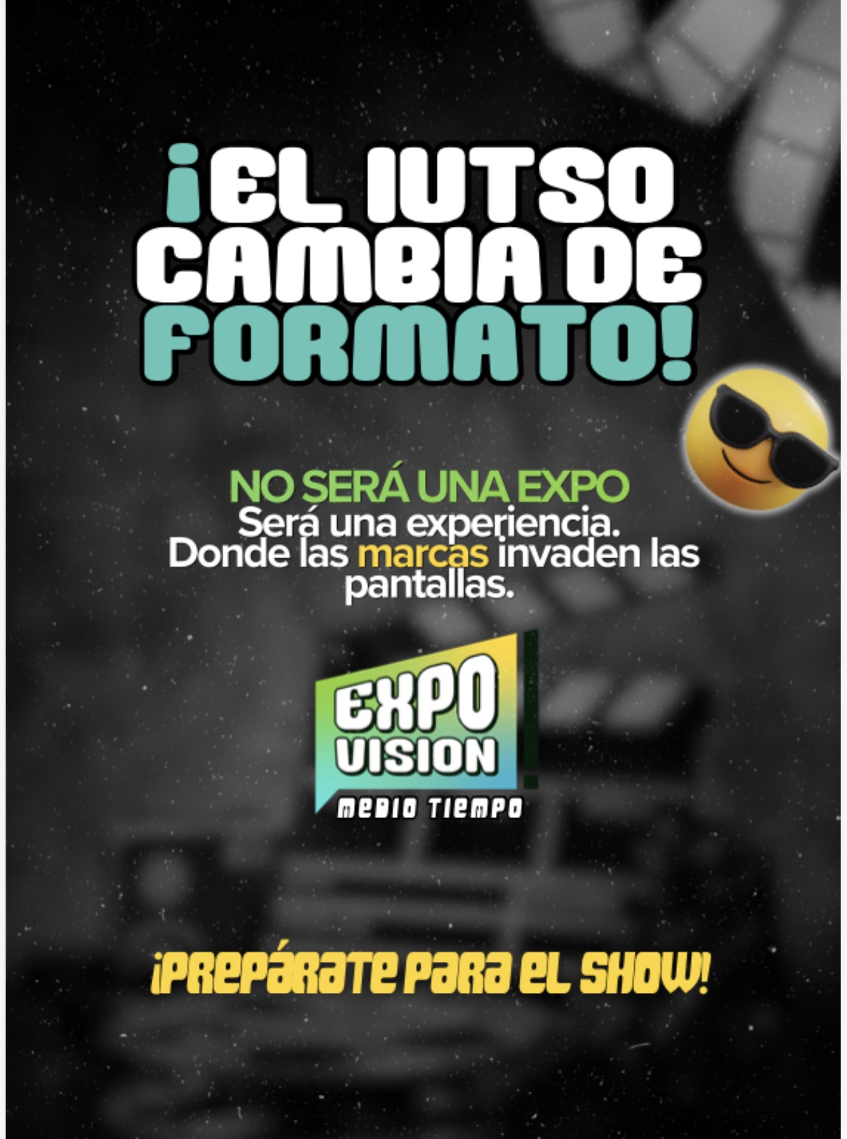 Flyer Exposivion Medio Tiempo